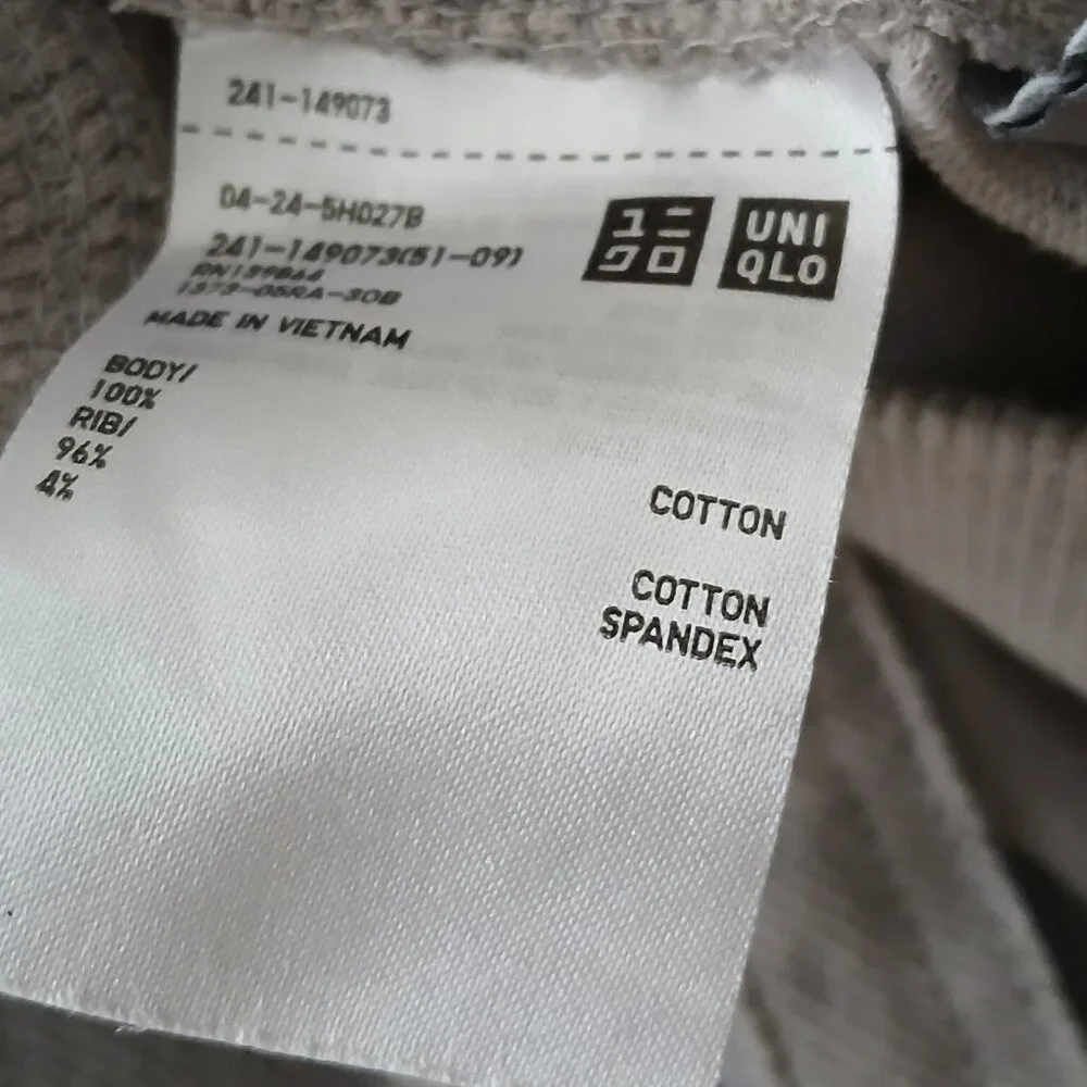 UNIQLO cotton camouflage mini skirt - XS